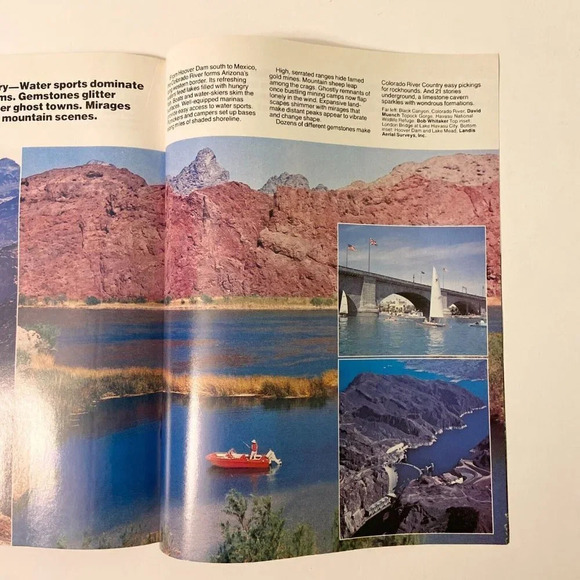 Vintage 1980 Arizona Travel Brochure French and English Pamphlet - Picture 7 of 16